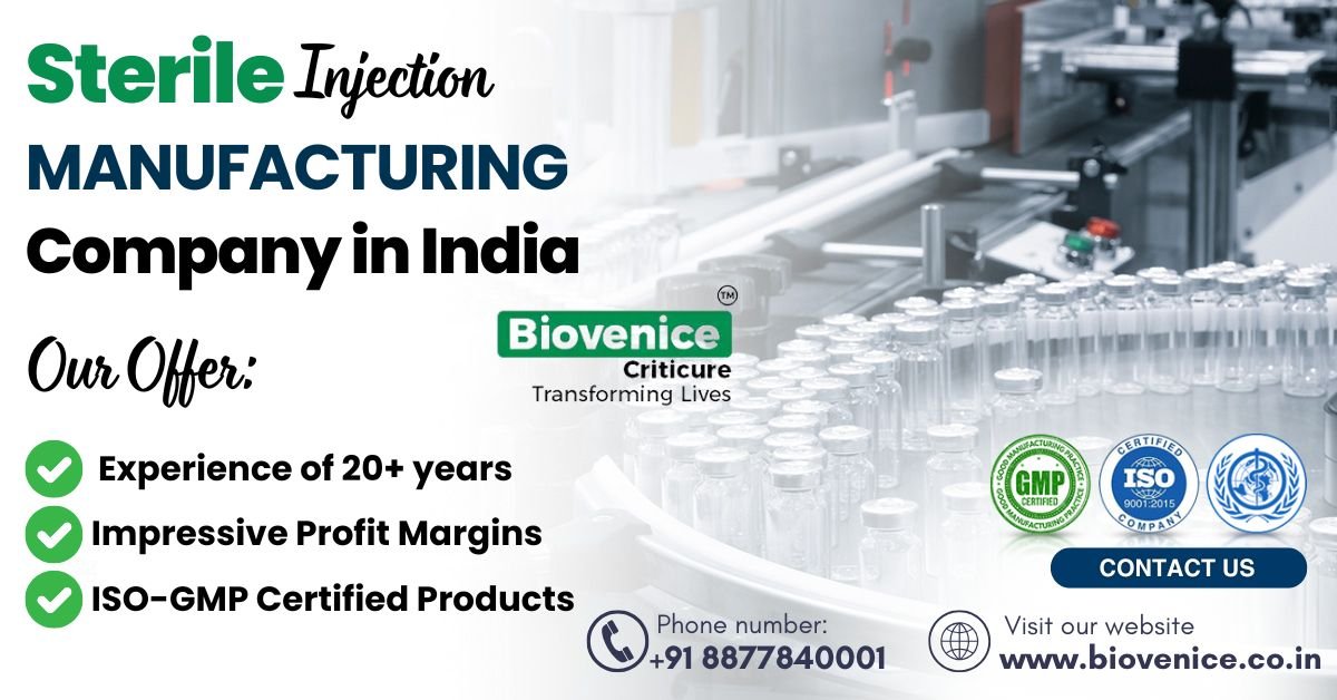 Sterile injection manufacturing India